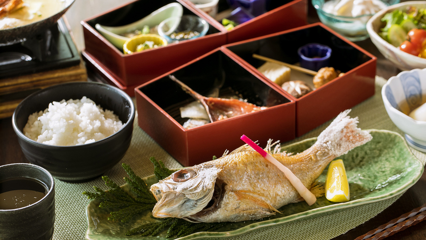 【のどぐろ付き贅沢朝食】