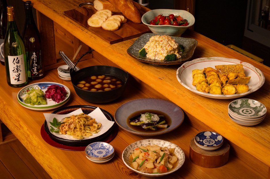 夕食おばんざい