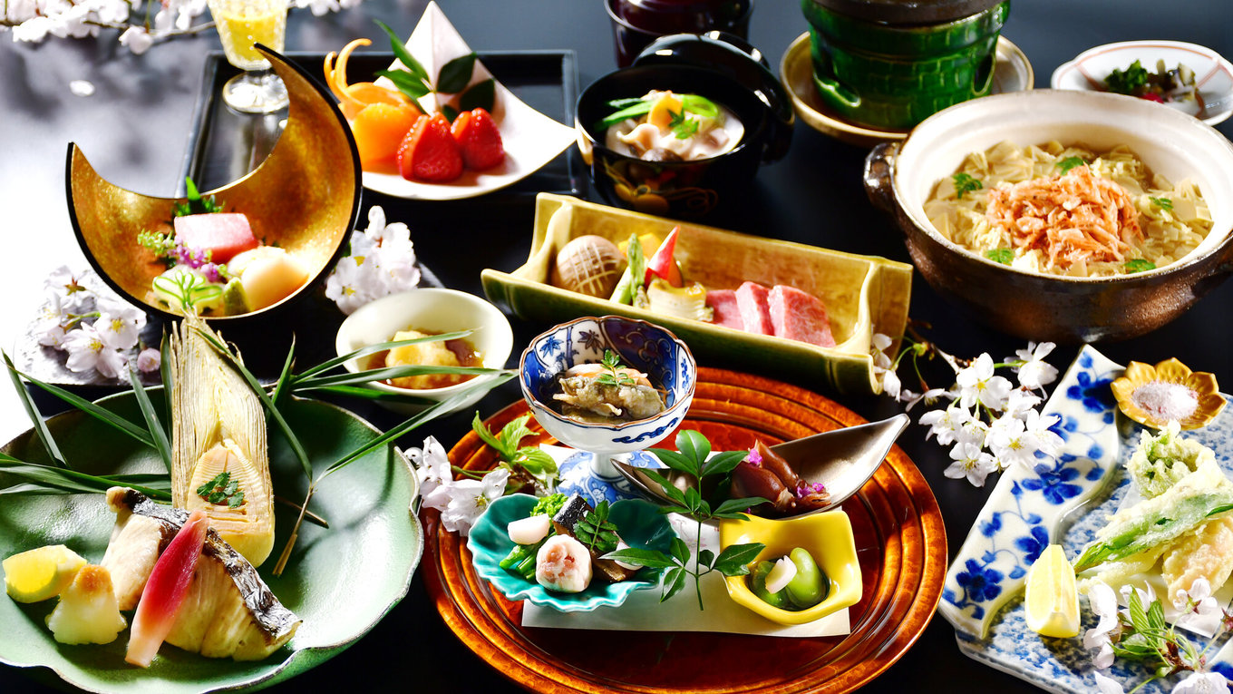 【季節の会席料理】献立一例