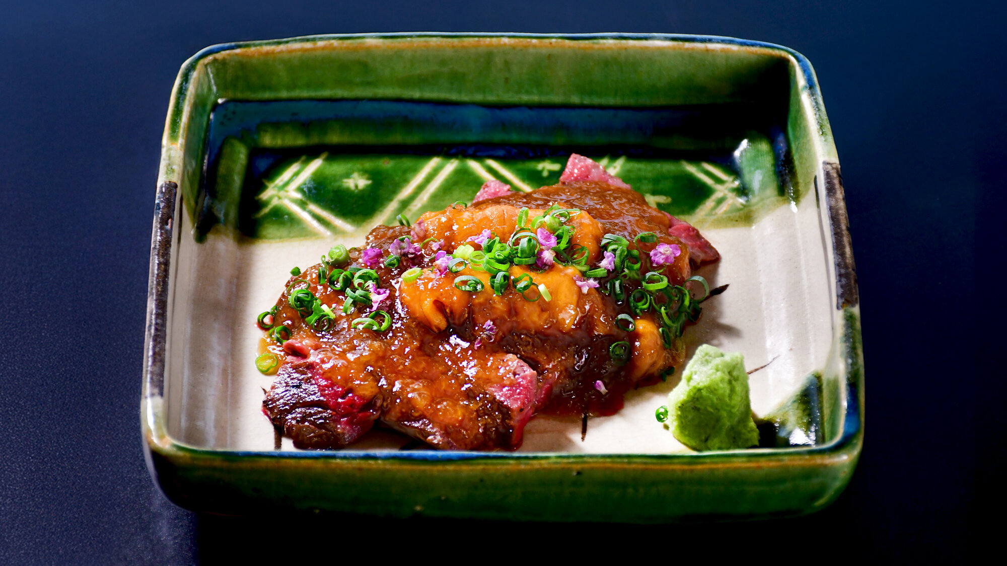 【別注料理】フィレ肉と雲丹おろし餡掛け