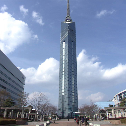 福岡タワー福岡市を一望できます！夜景がとてもきれい♪