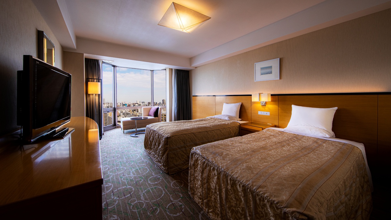 スタンダードツインルームシティー側