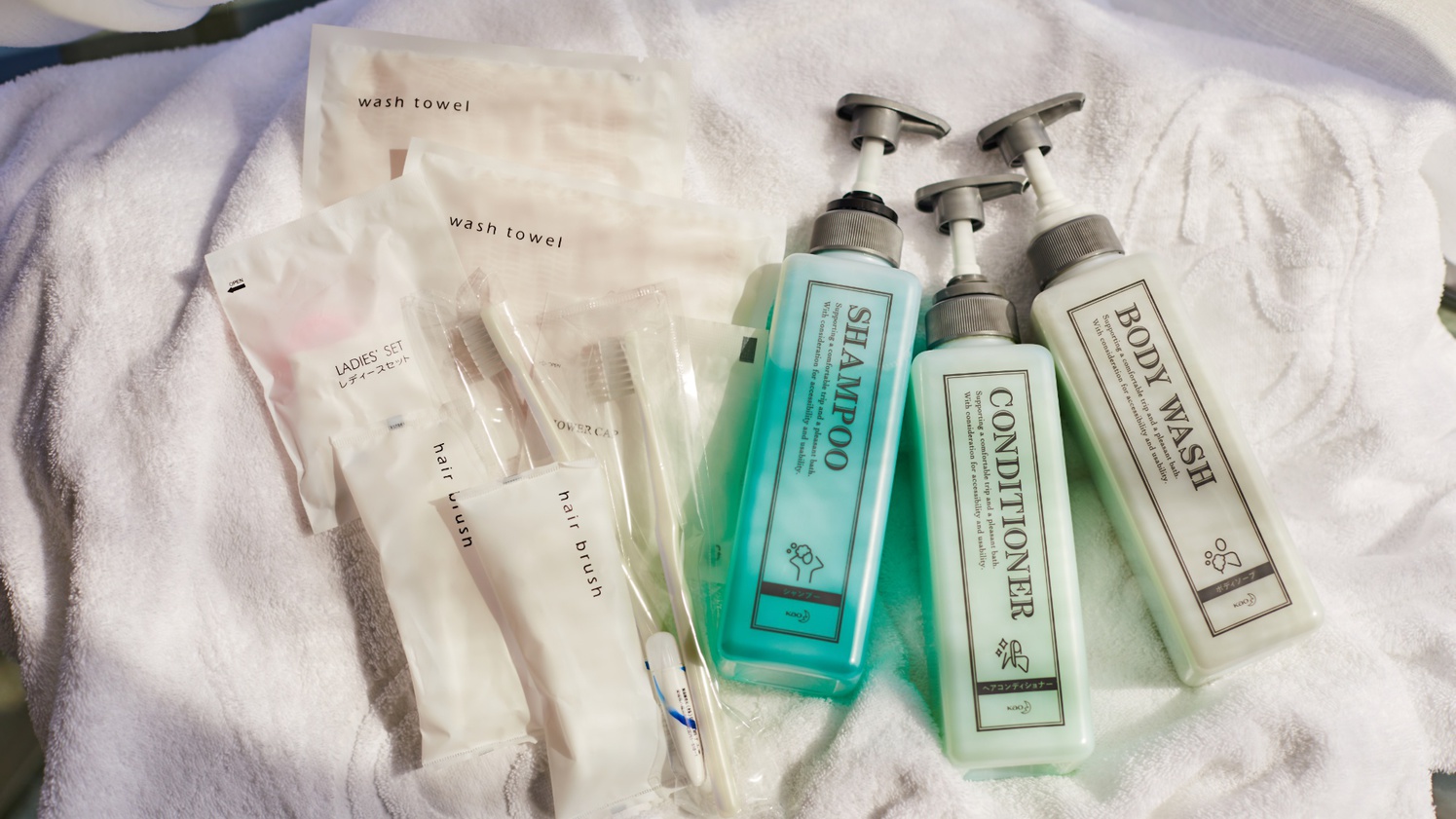 スタンダードルームアメニティ