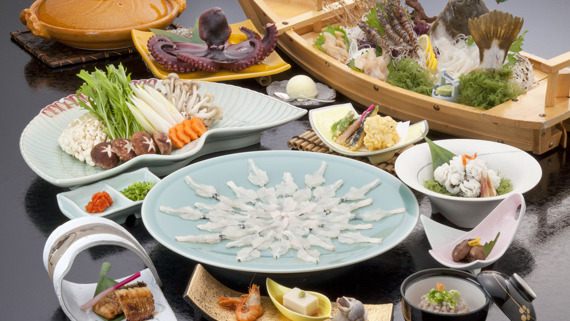 ・【コース一例】初夏〜夏に旬を迎えるハモ料理