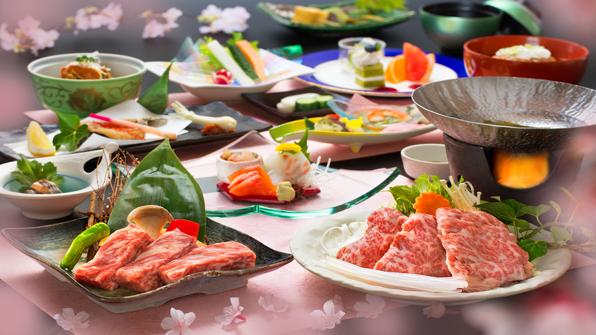 「会津郷土会席料理」のイメージ♪「春」の一例になります♪※季節・仕入れにより内容が異なります。
