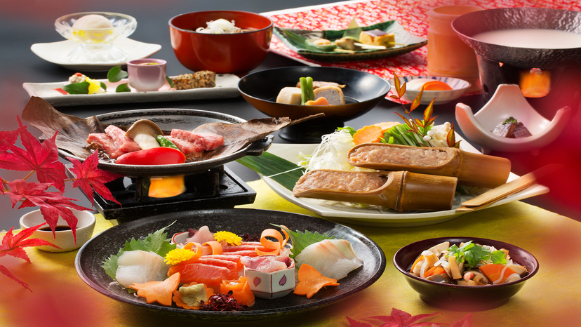 「会津郷土会席料理」のイメージ♪「秋」の一例になります♪※季節・仕入れにより内容が異なります。