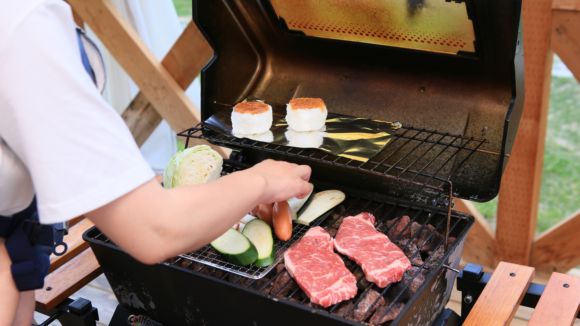 BBQのイメージ(内容変更の可能性あり)(BBQは3月中旬〜11月中旬限定)