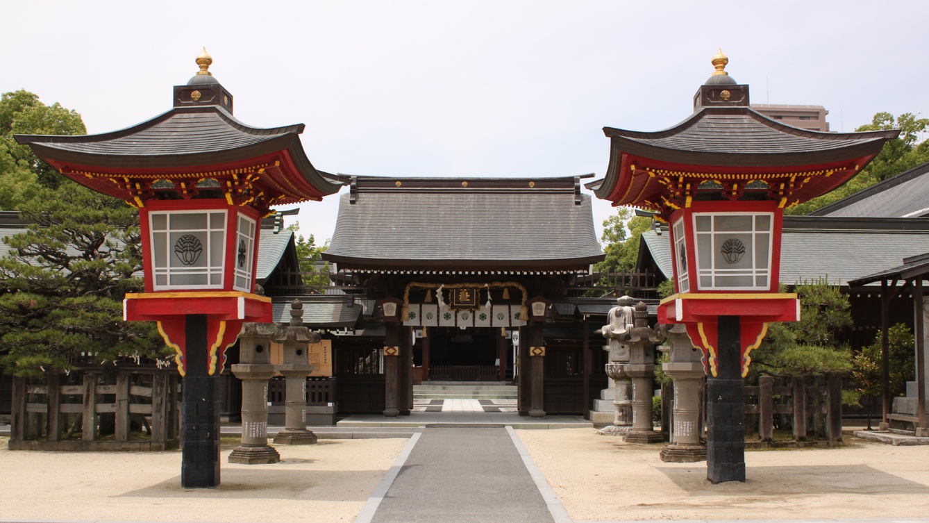 周辺観光／【松原神社】「日峯さん」として親しまれ春と秋にお祭りが開催…;当館から車で4分・徒歩13分