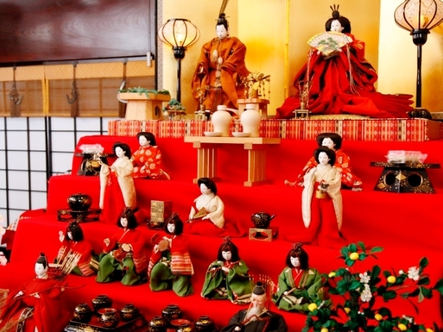 明治後期の立ち雛