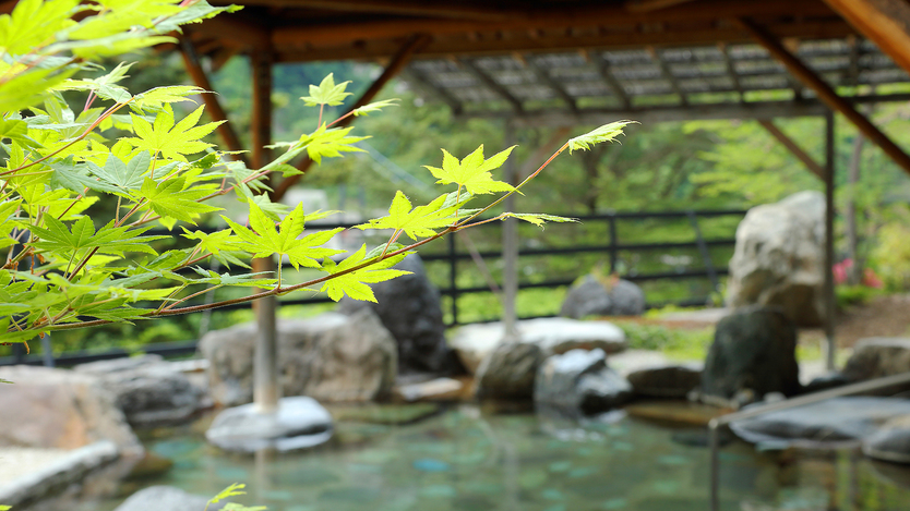 大浴場「鬼黒美湯」／露天風呂