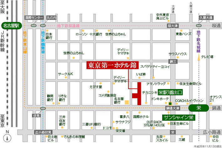 公共交通機関マップ