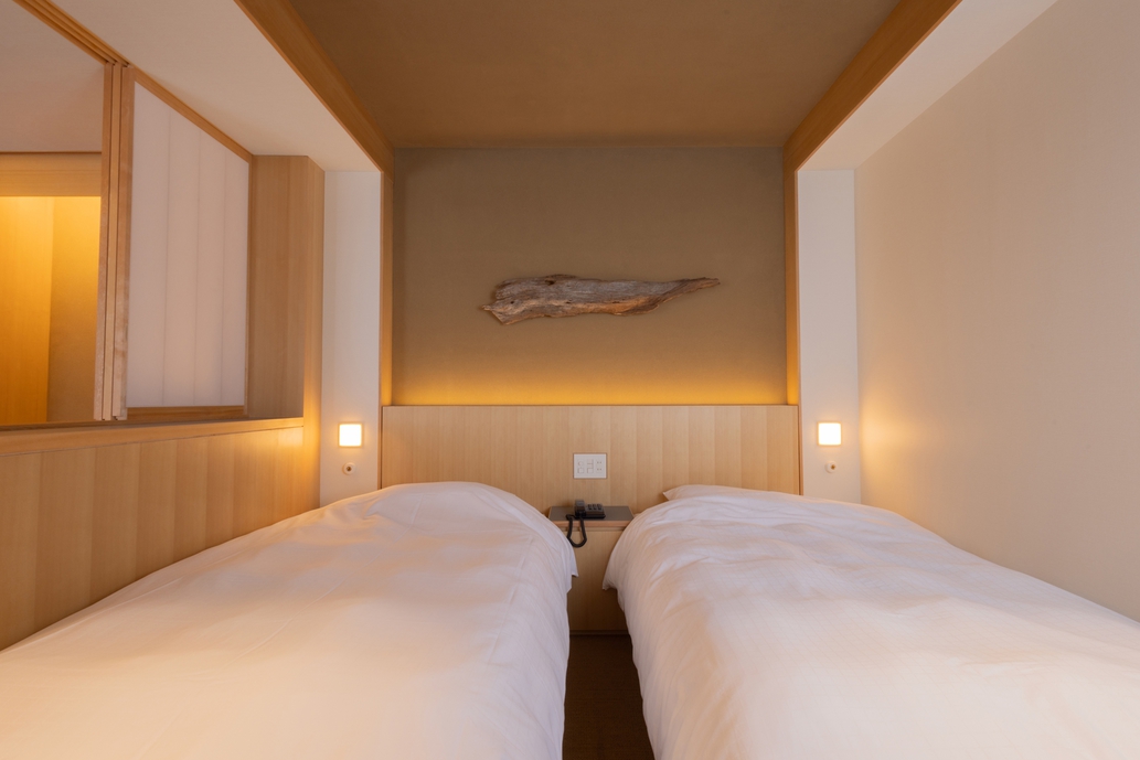 和洋室錦約26平米ツイン【バス・トイレ付き】