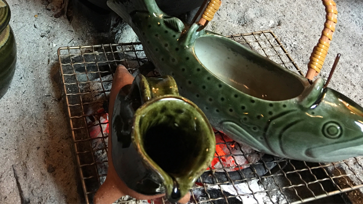 絶品！いわなの旨味が凝縮された骨酒