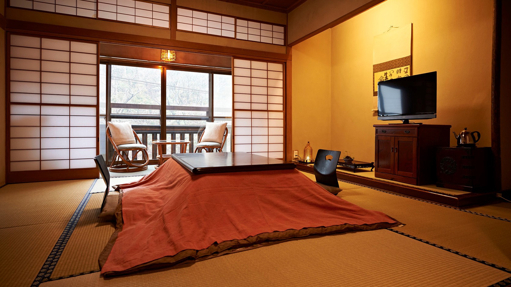 スタンダード和室８畳コンパクトでカップルやひとり旅のに人気