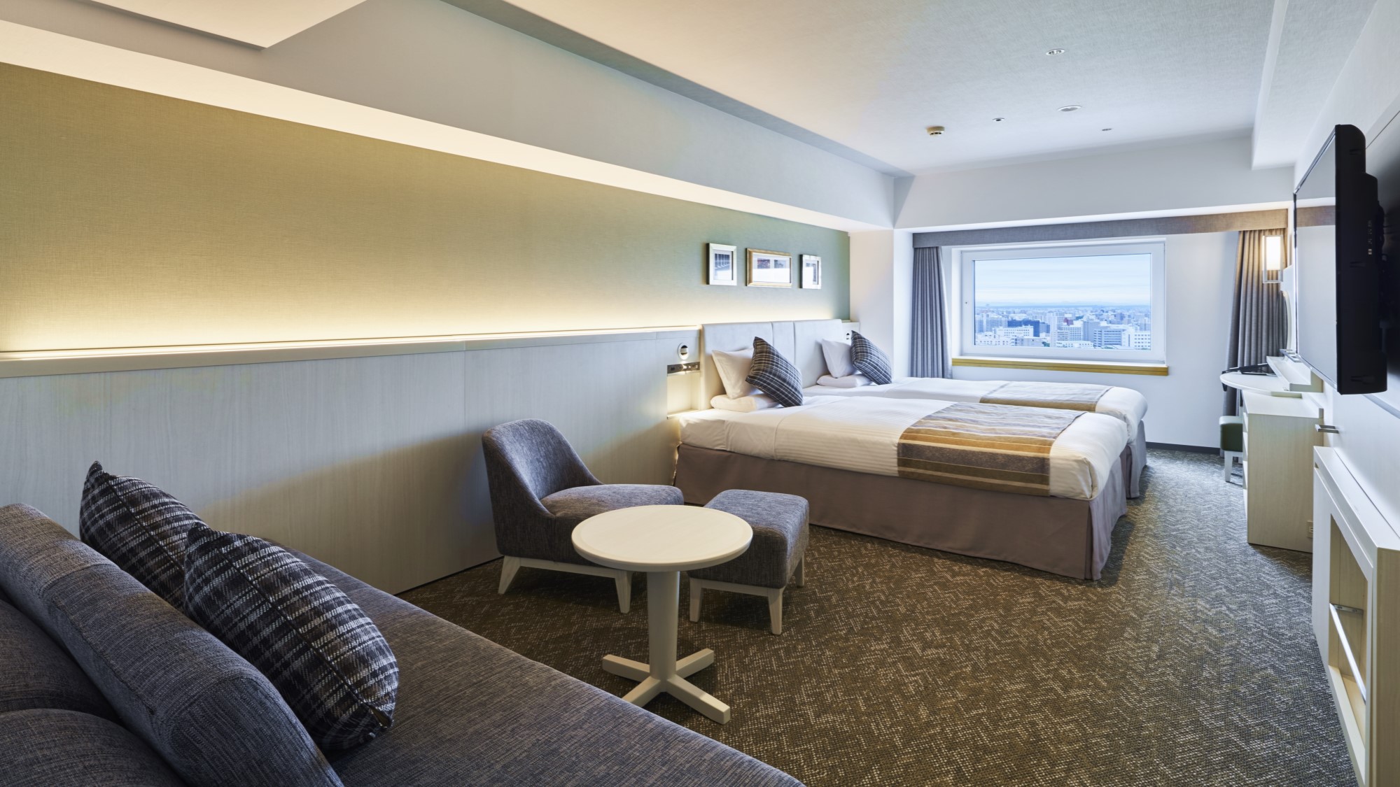 【禁煙／22階以上】ファミリーコンフォートツイン<27㎡>