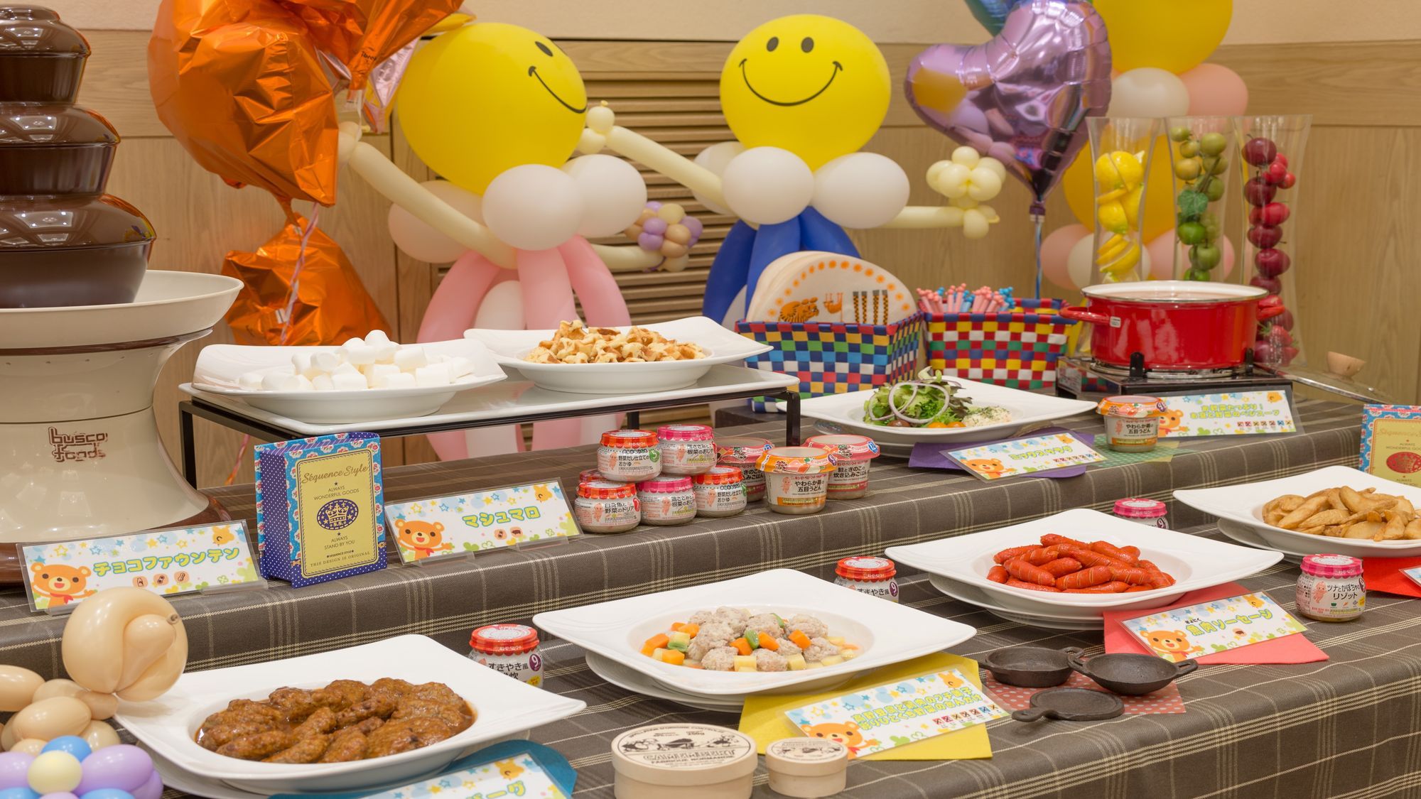 【朝食】バイキング＜和洋60種類以上＞／キッズコーナー