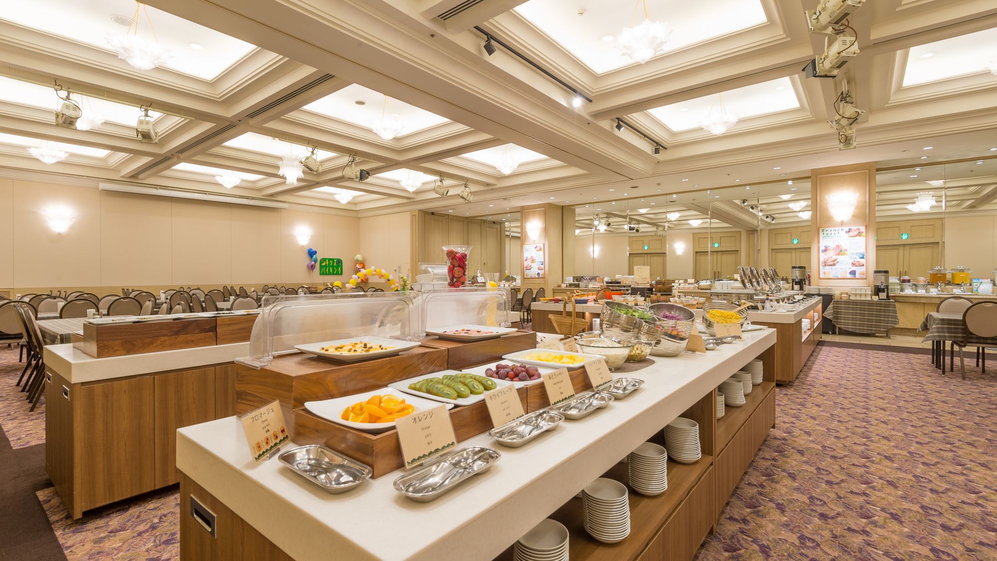 【朝食】60種類以上の和洋バイキング