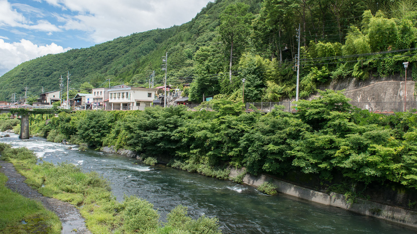 景色よし、川魚美味しい！木曽川