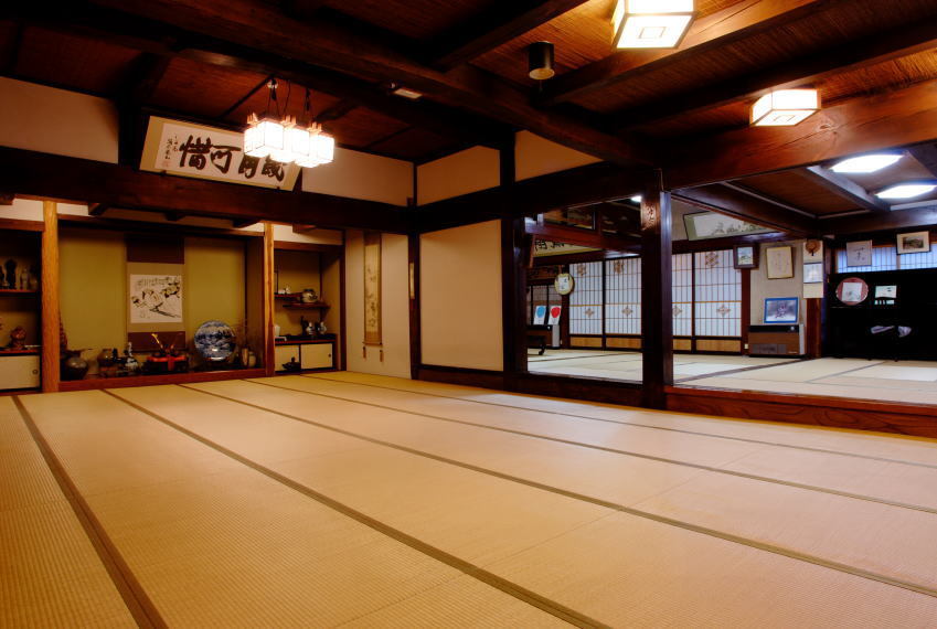 大正８年建築丸金旅館大広間