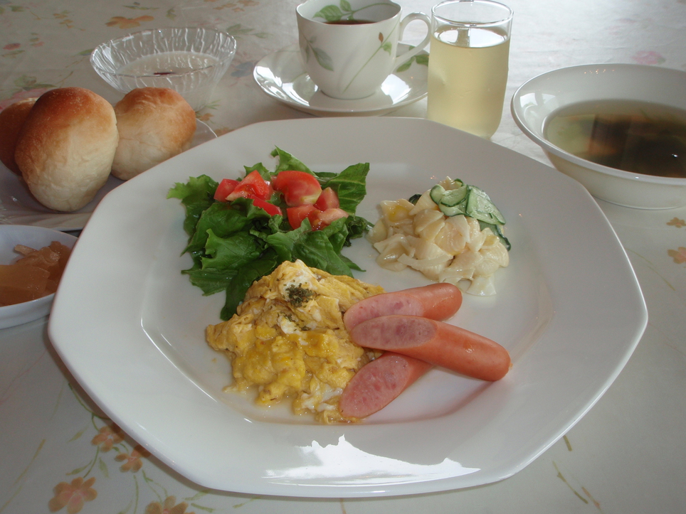 朝食の一例