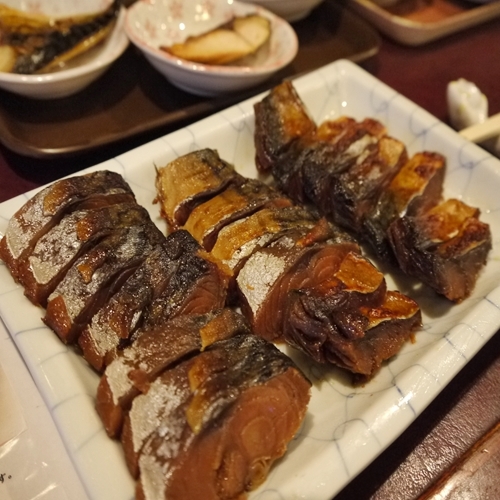 福井県の郷土料理“;へしこ”;でご飯が進みます。