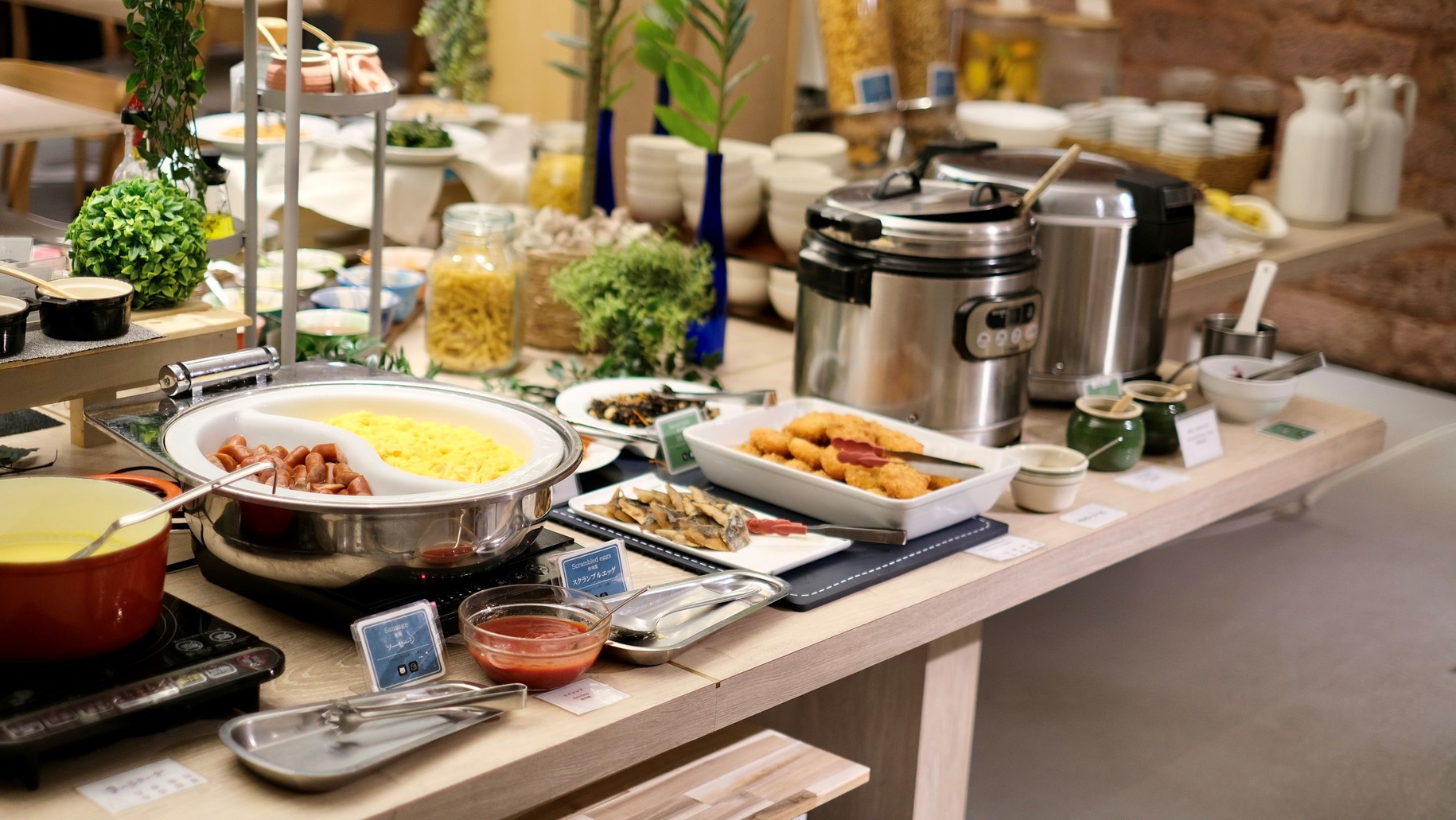朝食ブッフェ