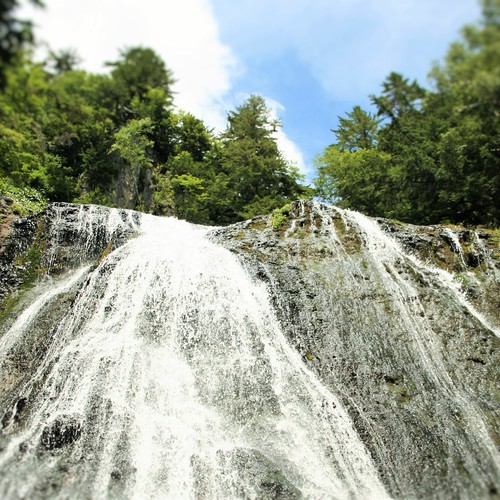 長野県名勝の地『三本滝』
