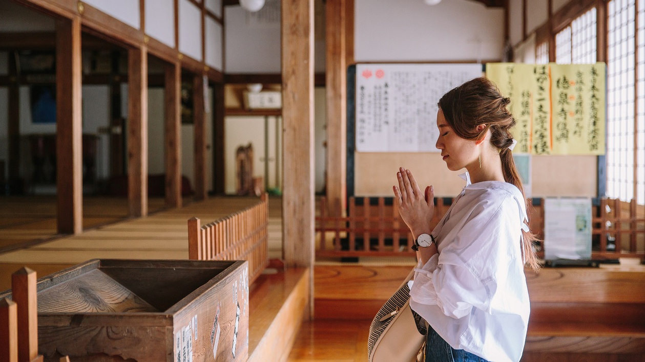 安楽寺・参拝