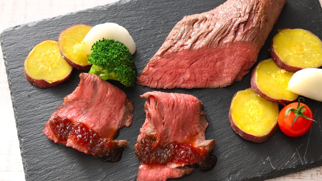 ランチブッフェローストビーフ