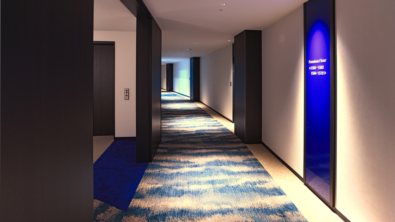 15Fプレミアムフロア_廊下