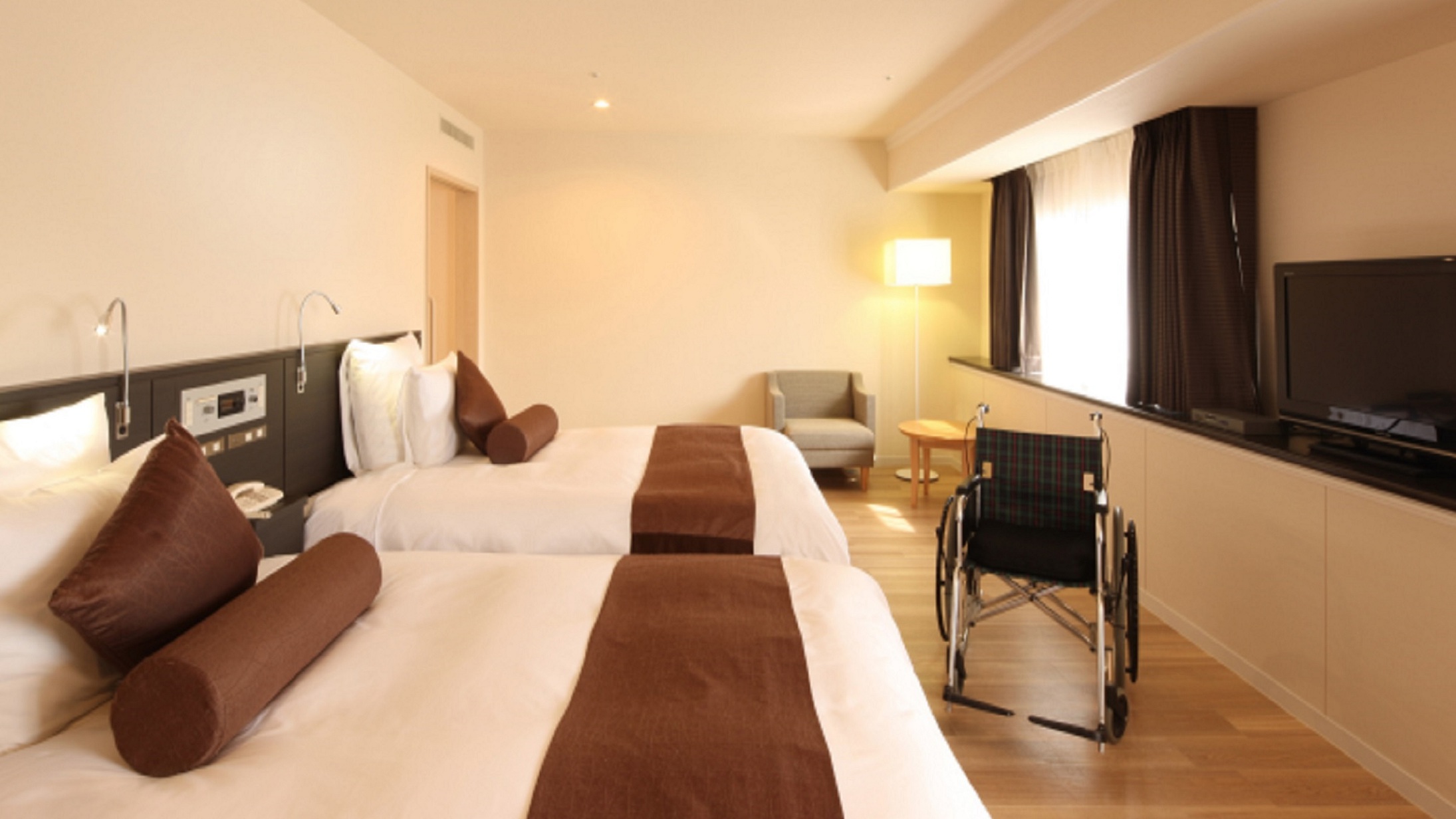 バリアフリールーム ※電話予約のみ受付