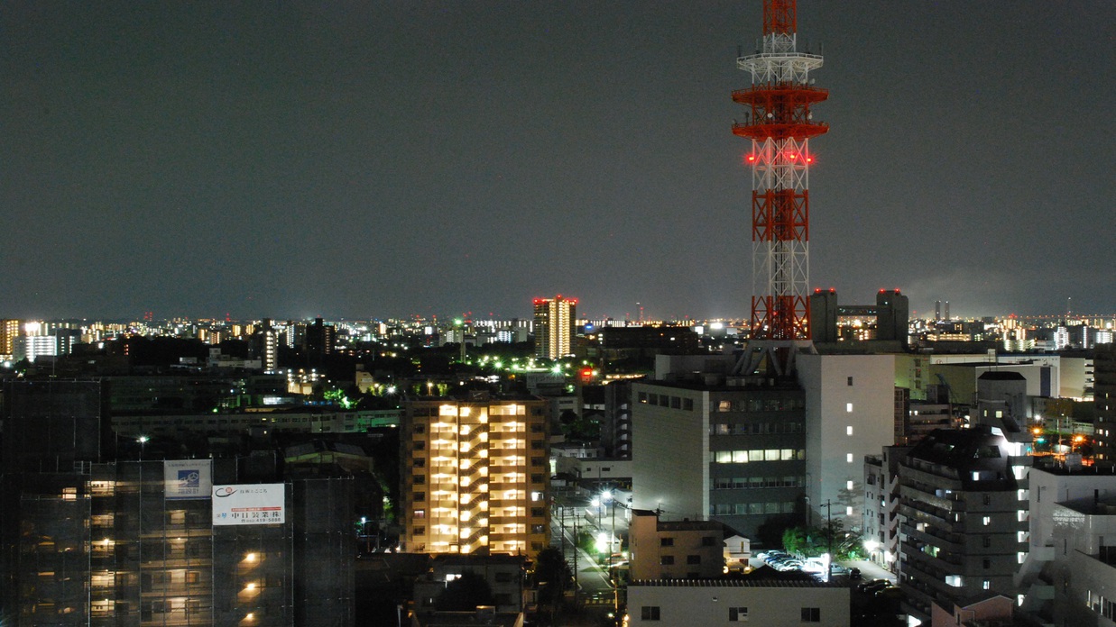 窓からの夜景（南側）