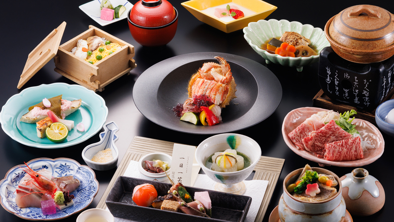 春の会席料理イメージ（仕入状況により変更いたします）