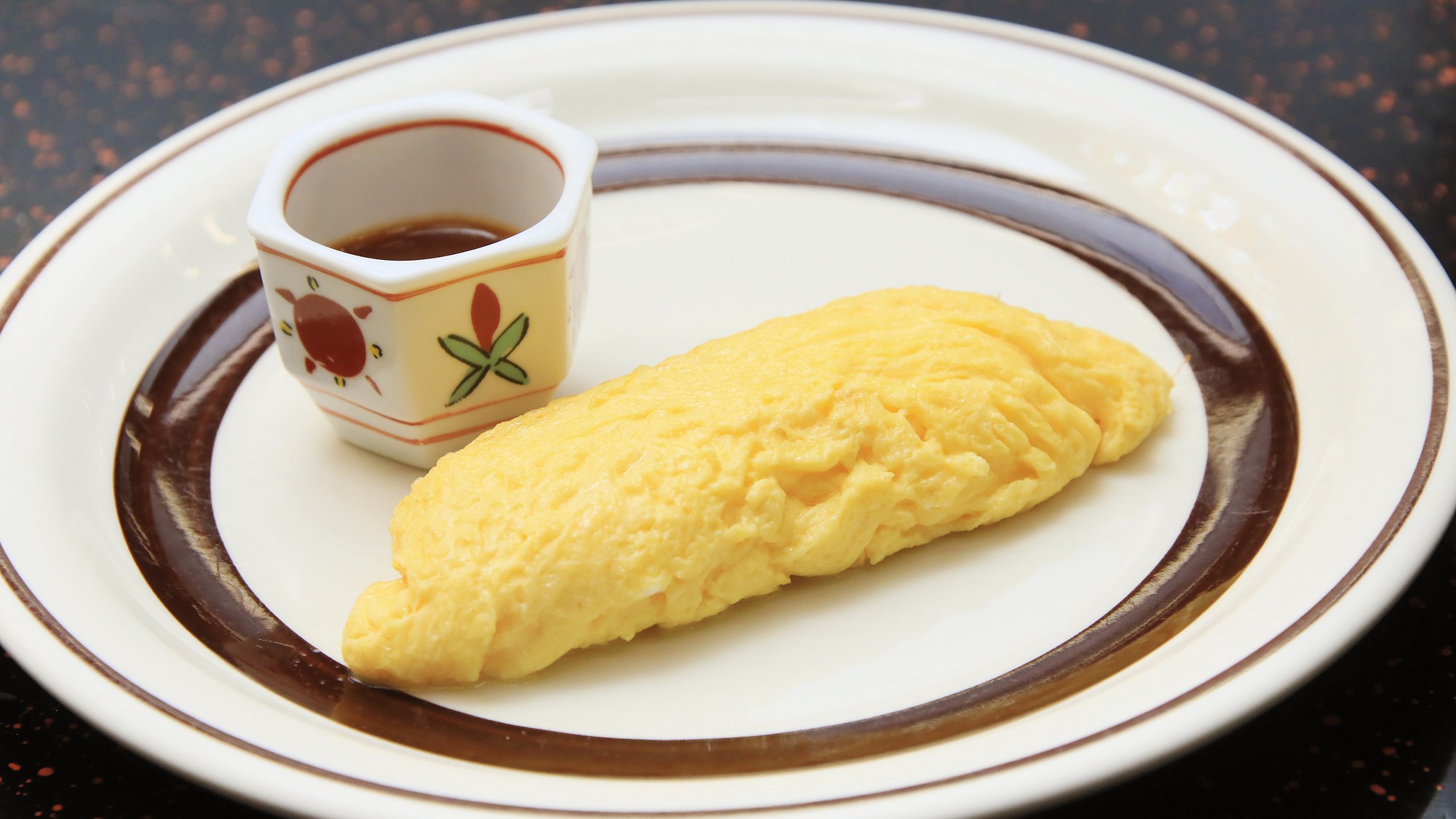 【朝食】出来立てオムレツ