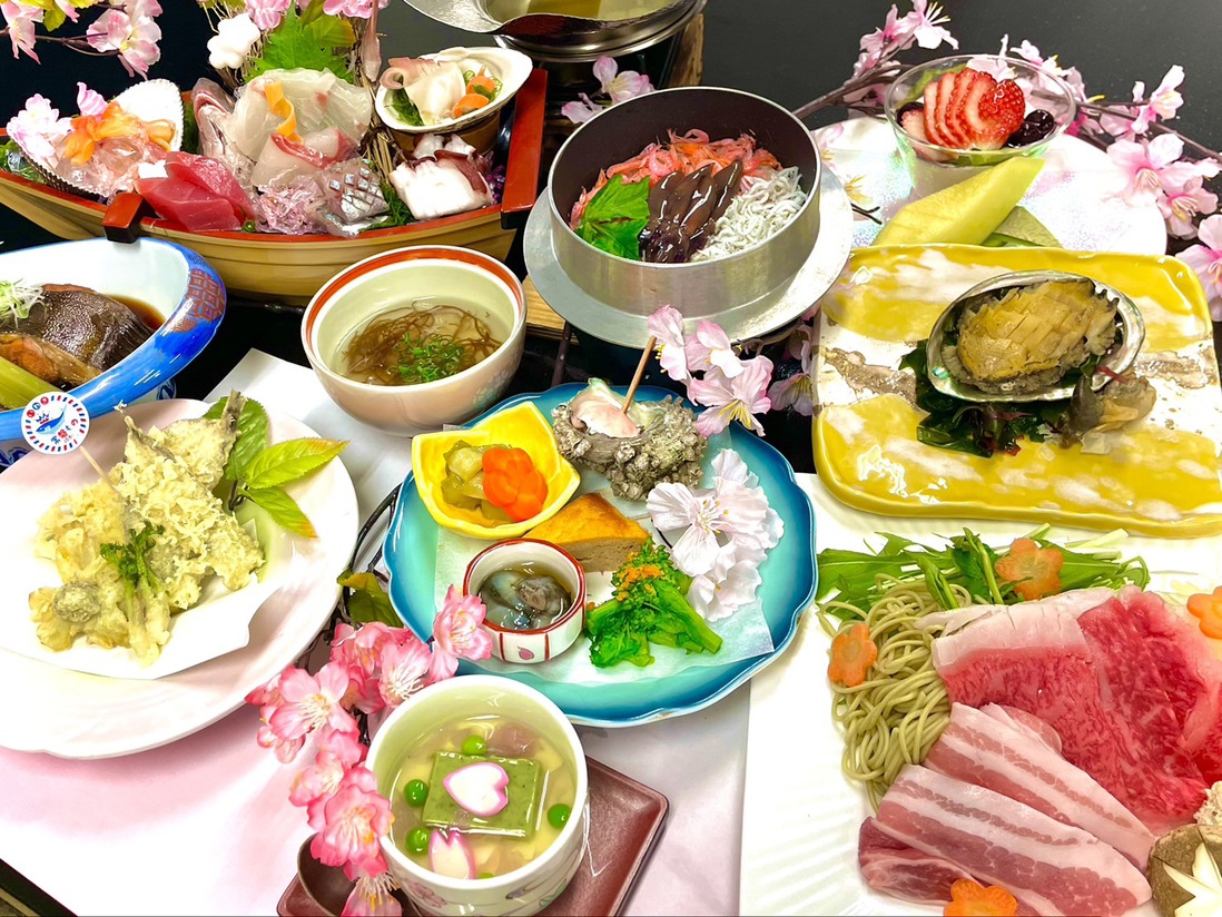 【雅の膳】春メニュー（写真は一例です）