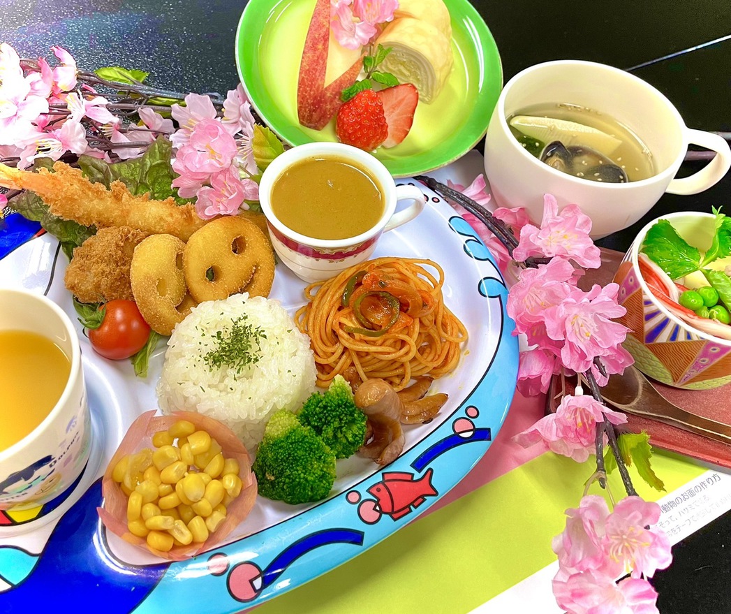【お子様ランチ】春メニュー（写真は一例です）