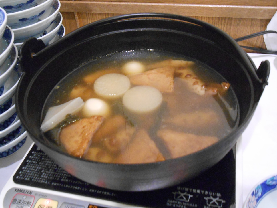 朝食バイキング朝からおでん♪