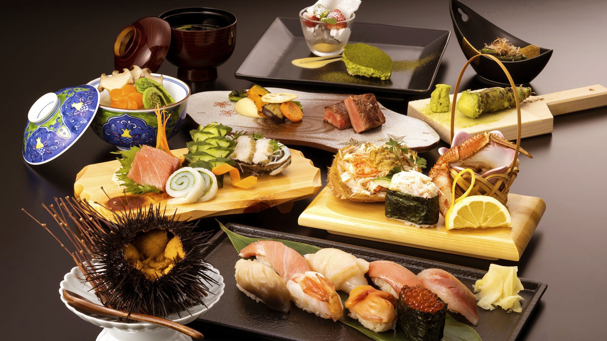 【夕食時間指定プラン 18：00〜19：30】職人がこだわり抜いた極上の寿司会席を専用寿司処で堪能