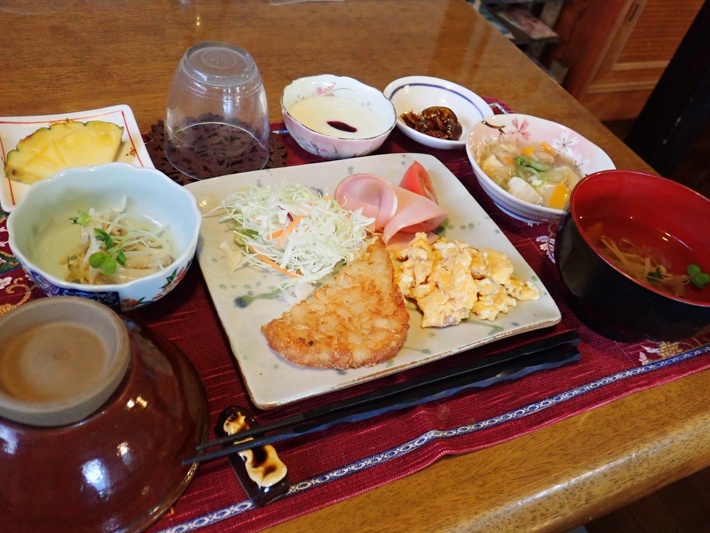 【朝食一例】朝は和朝食をご用意致します。