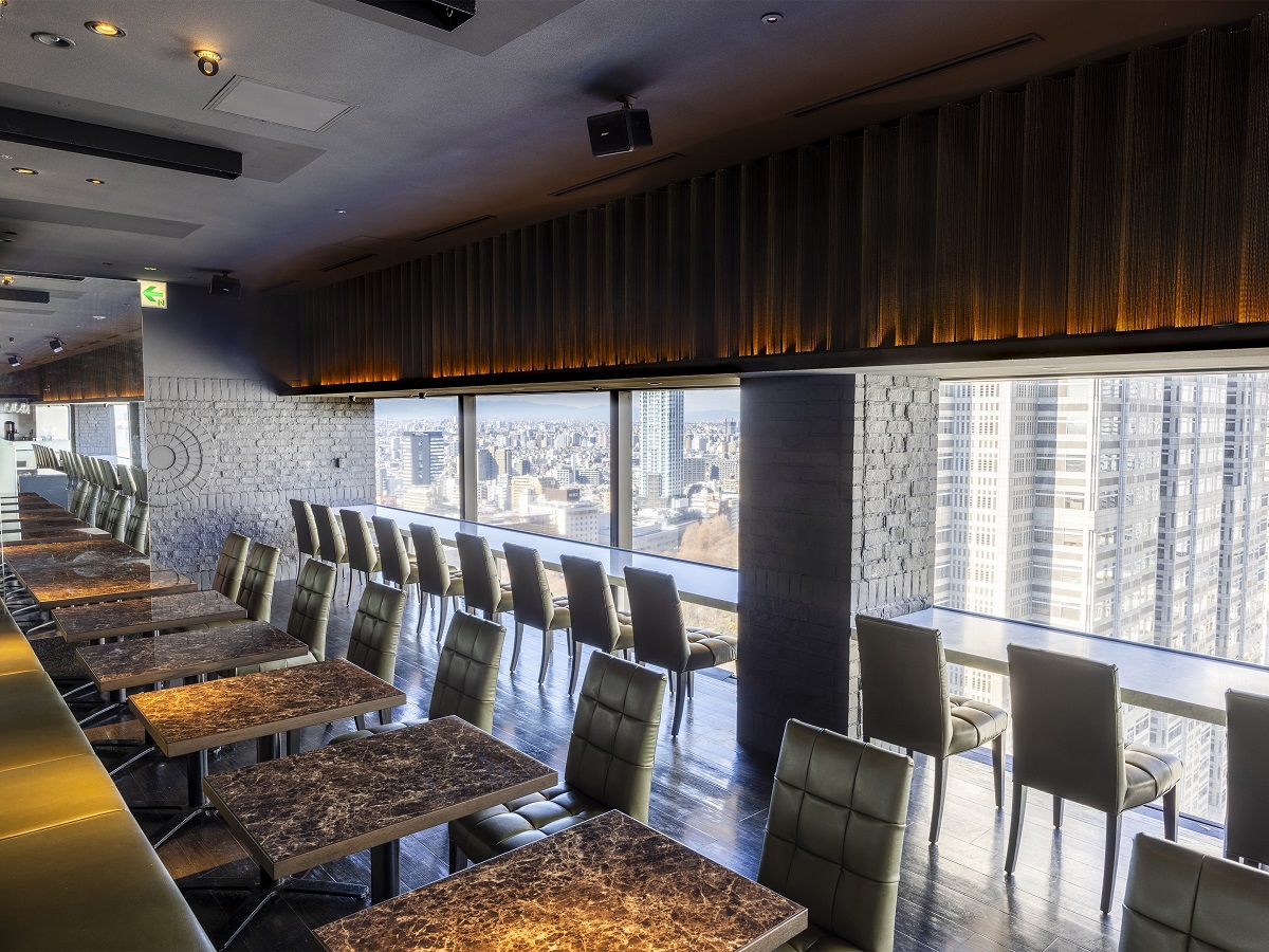 【朝食】本館25階マンハッタンテーブル