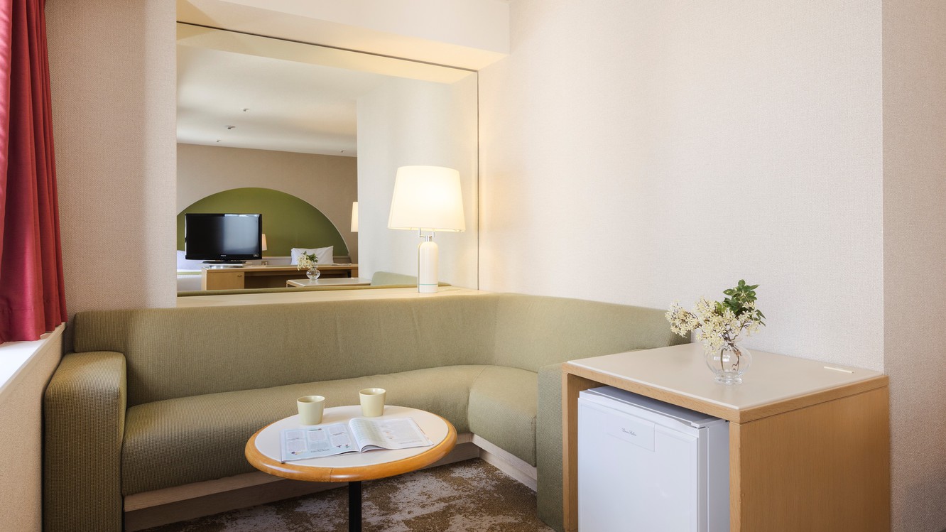 デラックスツインルーム（2）一例広さ40.0平米／ベッド幅120cm