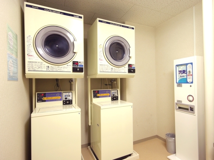 長期滞在に便利なコインランドリー♪