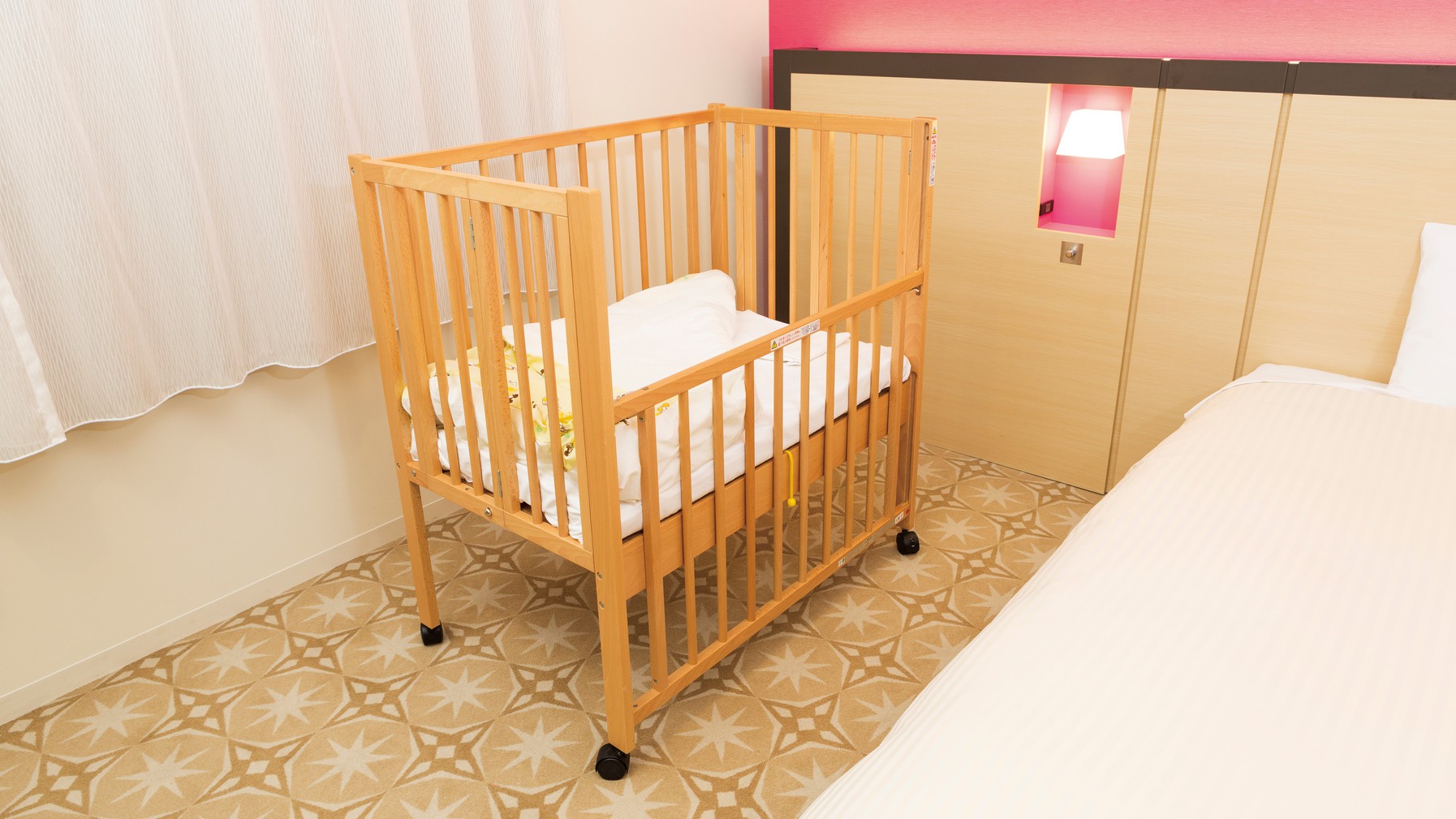 【貸出備品】ベビーベッド（0歳児用）