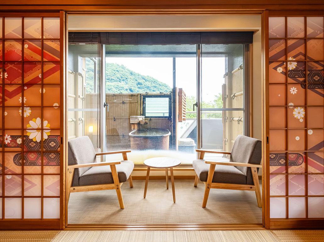  【和美麗】40平米＋テラス6平米信楽焼露天風呂