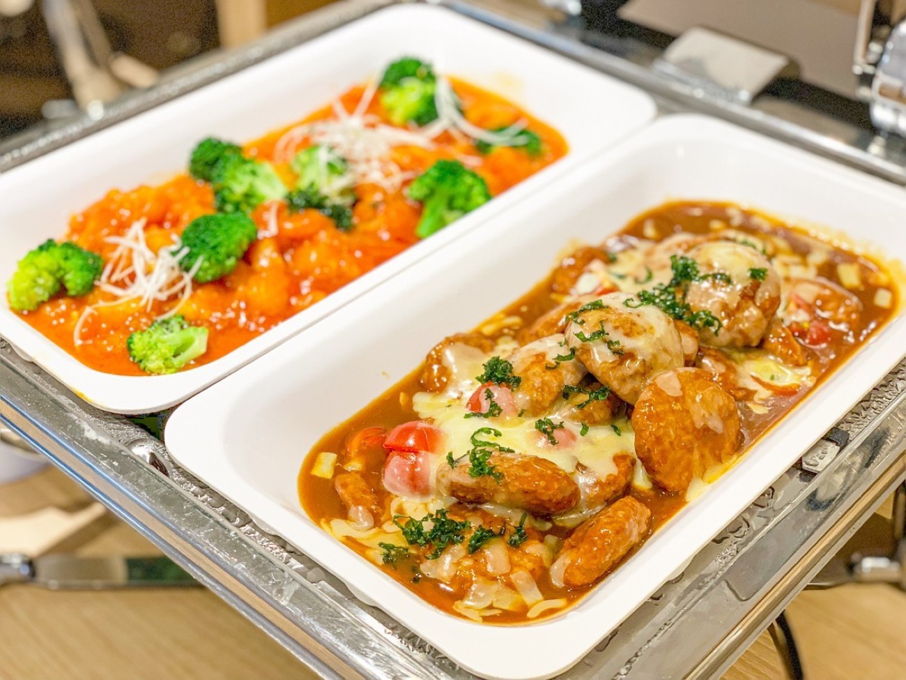 夕食ビュッフェ※一例