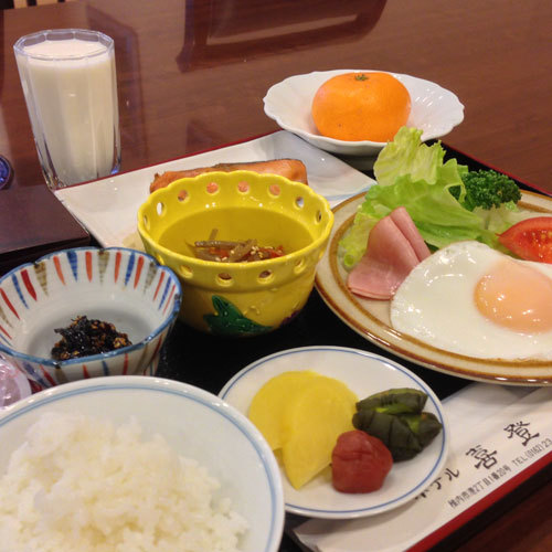 【朝食】和定食の朝食メニュー