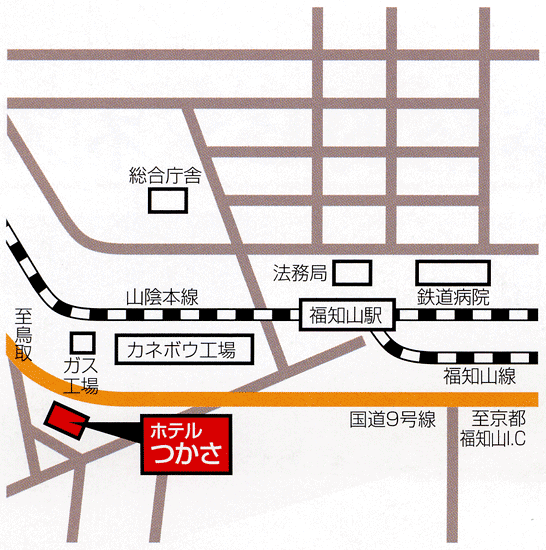 ホテルつかさ福知山