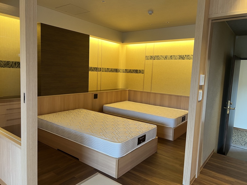 2023年春リニューアル4F 富士・箱根ビュー『源泉かけ流し半露天風呂付客室』