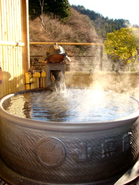 部屋付露天風呂・石楠花の間