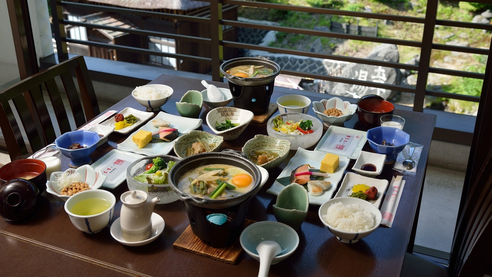 朝食の一例